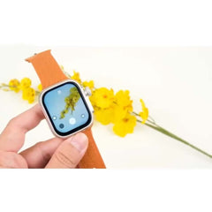 ST13 Smart Watch - 2.2" Full Touch Screen, 4G SIM Support, 3 Interchangeable Straps, Wireless Charger, Elegant Gold Design for Men & Women