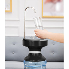 USB Rechargeable Water Pump Dispenser | Portable Electric Tap for Bottled Water | Automatic Drinking Water Pump for Home, Office & Outdoor Use