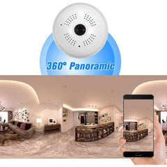 360° Hidden Spy Camera – 1080P HD WiFi Mini Security Camera with Night Vision, Motion Detection & App Control for Home, Baby & Office Monitoring (iOS/Android)