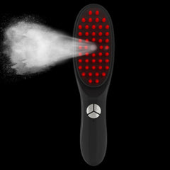 Electric Scalp Massage Comb - Rechargeable Hair Growth & Stress Relief Tool with LED Light Therapy, 3 Vibration Modes, Portable Head Massager for Relaxation & Circulation