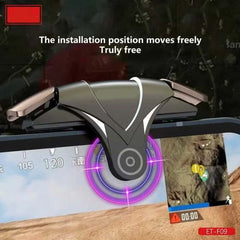 Finger Trigger Game Controller – Plug & Play Mobile Shooting Gamepad | Responsive Fire Buttons for PUBG, Call of Duty, Free Fire | No Bluetooth or Charging Needed