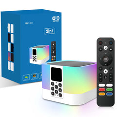 Z1 MIX ATV Android 13 TV Box – 8K/4K HDR Streaming Media Player with BT5.0 Voice Remote, 2GB RAM, 16GB Storage, Smart Entertainment Hub for Home