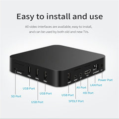 MXQ Pro TV Box 4K 5G | Android 10 Smart HD Player | High-Performance Internet Set Top Box for Streaming and Entertainment