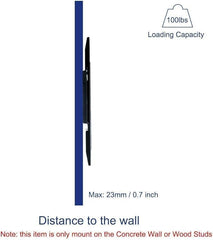 Universal TV Wall Mount with Shelf | Heavy-Duty Bracket for 34–81 Inch TVs & Monitors | Adjustable, Secure, and Easy to Install