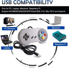 Retro Classic 620-Game Console – Mini Vintage Gaming System with Dual Controllers, Built-in 620 Games, AV Output, Plug & Play Entertainment for Kids & Adults