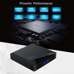 8K Ultra HD Android 12.1 TV Box – 8GB RAM + 128GB ROM, 4K HDR Streaming Device with Dolby Audio, WiFi 6, Bluetooth 5.2 & High-Speed Performance