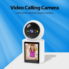 4K 6MP Smart PTZ IP Camera with AI Human Detection, Color Night Vision, Motion Tracking & One-Click Video Calling for Home Security and Remote Monitoring