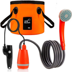 Portable Camping Shower – Outdoor & Indoor Rechargeable Water Shower Pump for Travel, Beach, Hiking, and Pet Cleaning | Compact, Eco-Friendly, Easy-to-Use Design