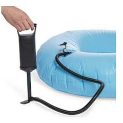Hi-Output Air Pump Double Quick I Hand Pump (29CM) | Fast Manual Inflator for Airbeds, Pools, Toys, and Camping Gear