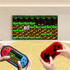 Q8 520-in-1 Handheld Game Player – Portable Retro Mini Video Console with Classic Built-in Games, 3.0” LCD Screen, Rechargeable Battery & Gift for Kids/Adults