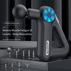 Rechargeable Electric Muscle Massager | Portable Cordless Massage Gun for Body & Head | Deep Percussion Therapy for Pain Relief, Relaxation & Post-Workout Recovery