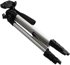 ETH-337: Black and Silver 50-Inch Camera Tripod Stand for Canon EOS Series (1100D, 500D, 550D, 600D)