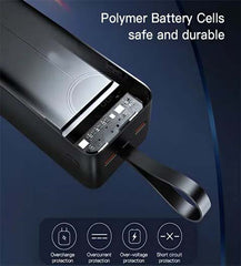 LCD Digital Display Power Bank – 30000mAh Portable Charger with High-Speed Charging