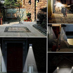 20 LED Solar Motion Sensor Light | Energy-Efficient Outdoor Wall & Path Security Lamp