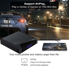 8K Ultra HD Android 12.1 TV Box – 8GB RAM + 128GB ROM, 4K HDR Streaming Device with Dolby Audio, WiFi 6, Bluetooth 5.2 & High-Speed Performance