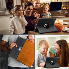 iPad Air 1 & 2 9.7" Case – 360° Rotating PU Leather Smart Folio with Auto Sleep/Wake, Multi-Angle Stand & Shockproof Protection for Work, School & Travel (Multi Colour)