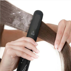 Professional 3-in-1 Steam Ceramic Hair Straightener & Curler | Ionic Vapor Hair Styler | Smooth, Shiny, and Frizz-Free Styling Tool for All Hair Types