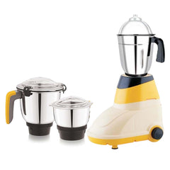 MG-537 Mixer Grinder – Powerful High-Performance Motor with 3 Stainless Steel Jars for Dry & Wet Grinding, Blending, and Chutneys – Durable and Reliable Kitchen Appliance