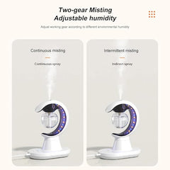 3-in-1 Electric Mosquito Repellent | Air Humidifier, Mosquito Zapper, and Colorful Night Light for a Healthier Environment | USB-Powered for Home & Office