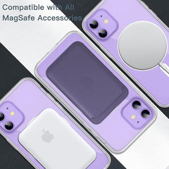 Compatible Magnetic Phone Case with Camera Control – Military-Grade Shockproof Protection for iPhone 12, 12 Mini, 12 Pro & 12 Pro Max
