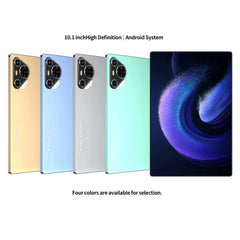 P200 11" Android 13 Tablet with 5G WiFi, Dual SIM, 8GB RAM, 512GB Storage, Keyboard, Mouse, 8000mAh Battery – Multi Colour