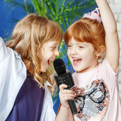 Wireless Karaoke Microphone | Bluetooth & USB Compatible | Fun for All Ages