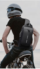Men's Lightweight Multi-Functional Chest Bag | Large Capacity Waterproof Crossbody Shoulder Bag