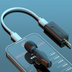 K35 Pro Wireless Lavalier Microphone | 2023-24 Advanced Audio Technology for Crisp Sound Quality