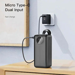 LCD Digital Display Power Bank – 30000mAh Portable Charger with High-Speed Charging