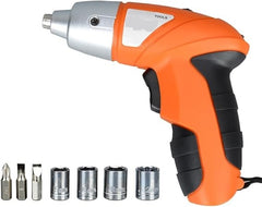 Rechargeable Electric Screwdriver | Cordless Screwdriver with Dual LED Light | 3.6V 1300mAh Li-ion Compact Tool