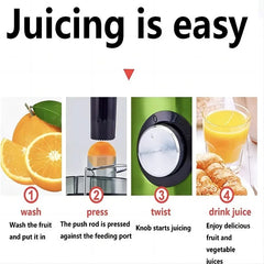 Multifunctional 800W Centrifugal Juicer Machine - 2-Speed Juice Extractor for Fruits & Vegetables with Anti-Drip Spout, Anti-Slip Base & Fast Juice Extraction
