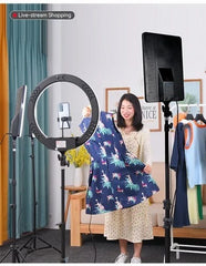RL-19 100W LED Panel Soft Light – Adjustable Brightness & Color Temperature, Professional Studio Lighting with Stand for Photography, Video, and Tripod Setup