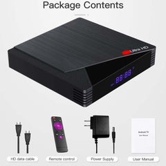 8K Ultra HD Android 12.1 TV Box - 8GB RAM, 128GB ROM, 4K HDR, Dolby Audio, WiFi 6, Bluetooth 5.2 – High-Performance Smart Media Hub