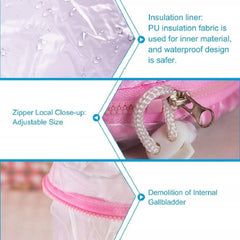 Thermal Hair Spa Cap – Electric Heating & Nourishing Steamer Cap for Deep Hair Care, Portable Beauty Spa Treatment Hot Cap for Home Use (Pink)