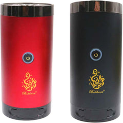 Portable Electric Incense Burner | USB Rechargeable Oud Mubkhara | Quick-Heating Arabic Bakhoor Burner for Home, Office, and Car Aromatherapy