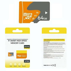 64GB MicroSD Memory Card | Class 10 High-Speed TF Storage | Reliable Memory for 4K Video Recording, Smartphones, Tablets, Cameras, Gaming Consoles & Everyday Use