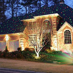 Indoor & Outdoor Laser Light Projector – Starry Landscape Spotlight with Thousands of Dazzling Patterns, Weatherproof Design for Parties, Holidays, Christmas & Year-Round Décor