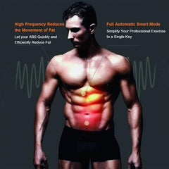 Vest Line Abdominal Muscle Sticker | Black Six-Pack Stimulator for Sculpting & Toning
