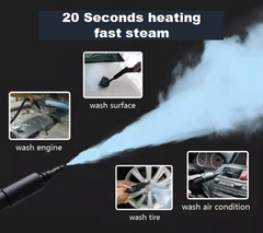 Multi-Function Portable Steam Washing Machine | CE-Certified Engine Washer for Home & Car Cleaning