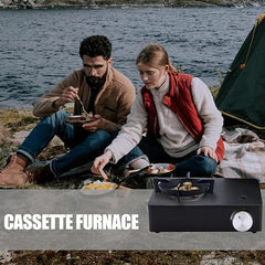 Mini Camping Stove | 3500W Portable Small Stove with Safety Features | Compact & Efficient Outdoor Cooking