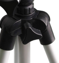 ETH-337: Black and Silver 50-Inch Camera Tripod Stand for Canon EOS Series (1100D, 500D, 550D, 600D)