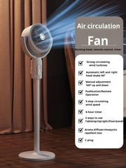 Home Smart Electric Air Cooling Fan – Quiet, Portable Air Circulation System with Remote Control