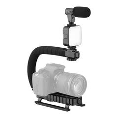 AY-49U U-Shaped Video Making Stabilizer Kit | Handheld Camera Gimbal for Smooth Filmmaking