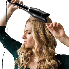Spin N Curl Ceramic Rotating Hair Curler | Automatic Curling Iron for Effortless Curls & Waves | Fast Heating, Safe & Easy-to-Use Hair Styling Tool