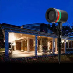 Indoor & Outdoor Laser Light Projector – Starry Landscape Spotlight with Thousands of Dazzling Patterns, Weatherproof Design for Parties, Holidays, Christmas & Year-Round Décor