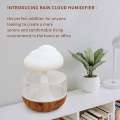Raining Cloud Night Light Aromatherapy Diffuser | Sleep Aid & Relaxation