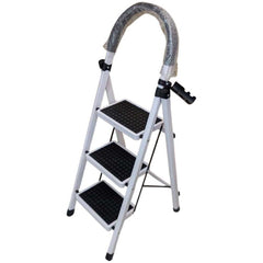 Lightweight Foldable Ladder – Anti-Slip Multi-Position Ladder, Heavy Duty & Sturdy, Compact Design for Home, Kitchen, Pantry, and Office Use, High Capacity