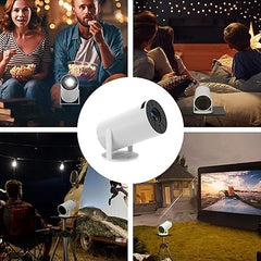 WiFi Projector | Full HD 1080p Portable Wireless Projector for Home Cinema
