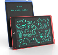 LCD Writing Board – Digital Drawing Slate with Cordless Graphics Pen | Battery-Free Portable E Writer | Educational Tablet Toy for Kids