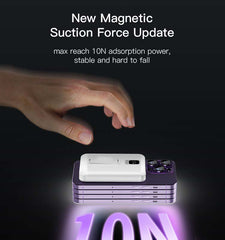 YP45 10000mAh MagSafe Wireless Fast Charging Power Bank – Magnetic Portable Charger